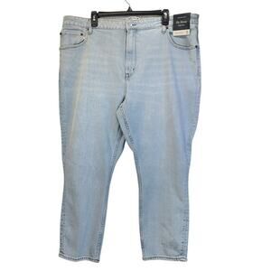 Abercrombie & Fitch Womens 35/20 Light Blue Curve Love The Skinny High Rise